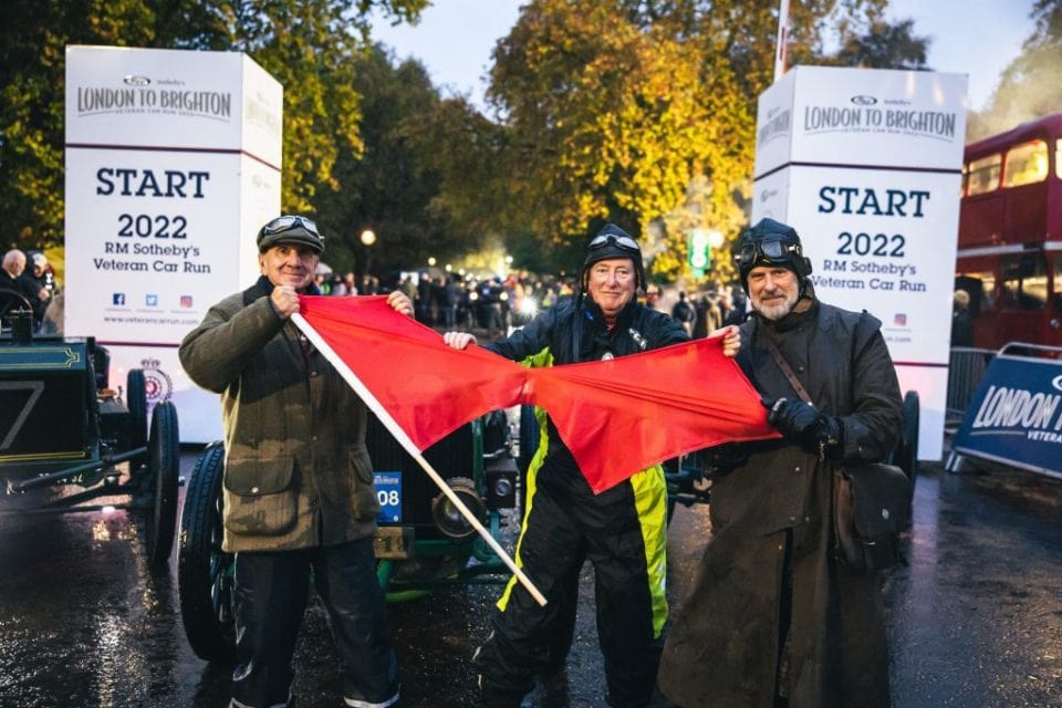 London To Brighton Veteran Run 2022 Red Flag Start
