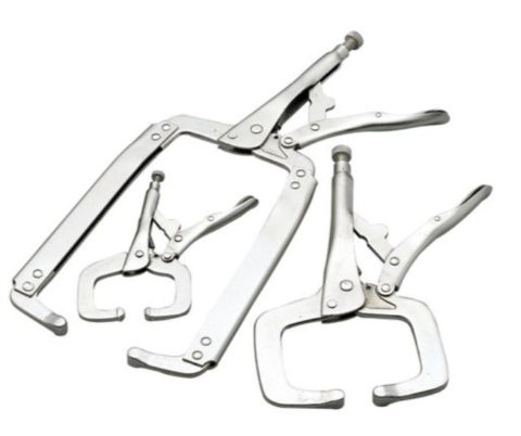 Clarke Cht102 Welding Clamps 'c' Type