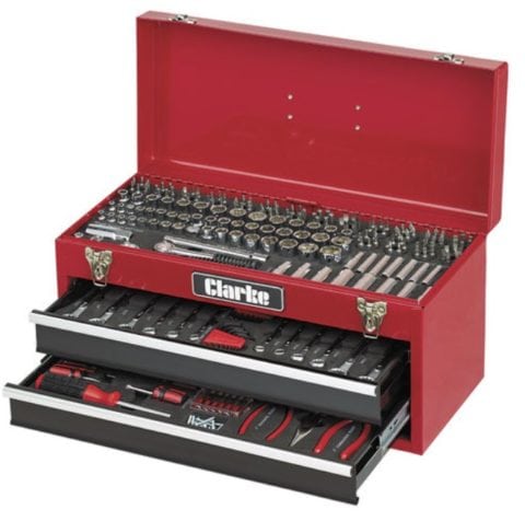 Clarke Cht862 235 Piece Mechanics Tool Kit