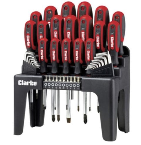 Clarke Cht923 44 Piece Screwdriver & Bit Set