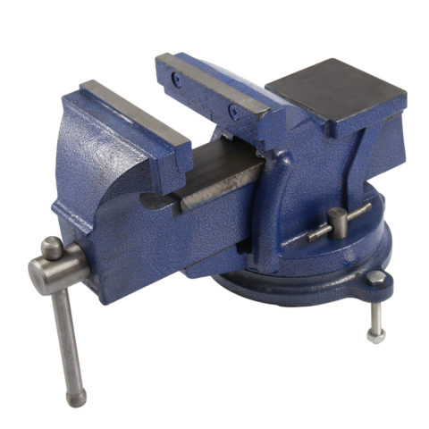 Heavy Duty 5 Inch Work Bench Vice Engineer Jaw Swivel Base Vise Clamp Metal Tool