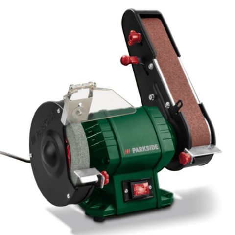 Parkside Bench Grinder With Belt Sander Psbs 240 C2