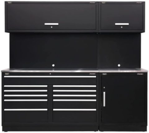 Sealey Premier 2.3m Storage System Stainless Steel