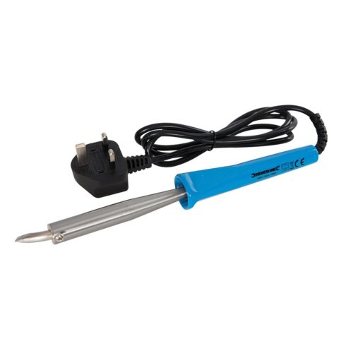 Ebay Silverline 100w Soldering Iron Electrical Automotive Angled Chisel 868784