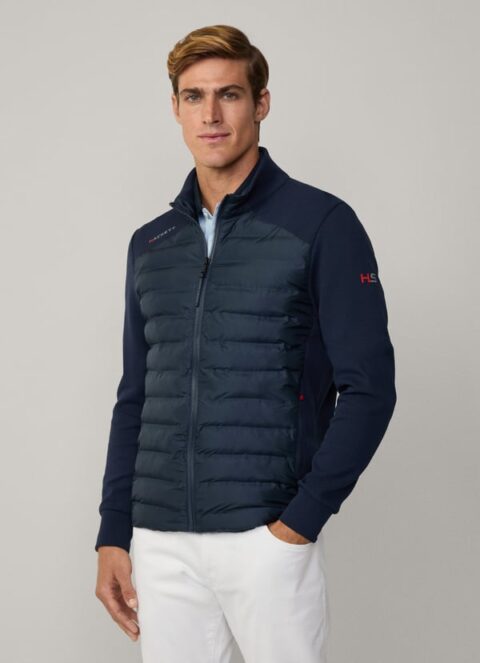Hybrid Quilted Full Zip Sweat